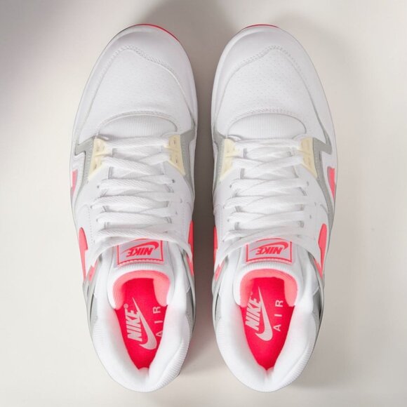Nike Air Tech Challenge II Agassi Mens Shoes White Racer Pink FZ9033 100 (NEW) main image 9
